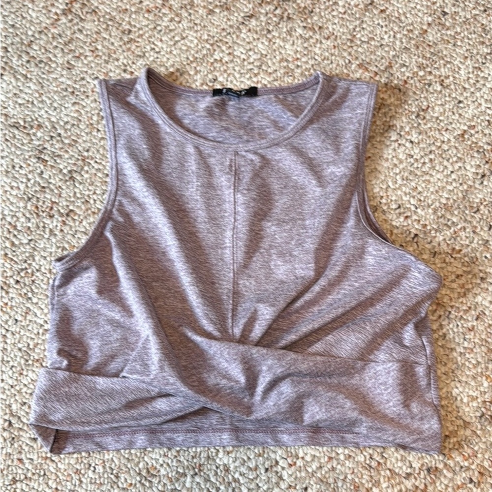 Women's yoga crop top